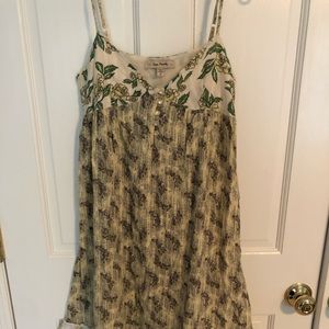 Free People floral flowy dress